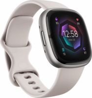 Fitbit Sense 2 Okosóra - Platina/Fehér