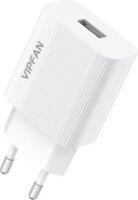 Vipfan E01 USB-A Hálózati töltő - Fehér (12W)