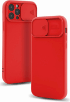 Fusion Camera Protect Apple iPhone 13 Pro Max Szilikon Tok - Piros