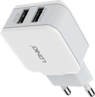 Ldnio A2202 2x USB-A Hálózati töltő - Fehér (12W)