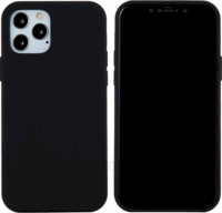 Fusion Elegance Fibre Protect Apple iPhone 12 Pro Max Szilikon Tok - Fekete