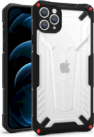 Fusion Hybrid Apple iPhone 13 Mini Szilikon Tok - Fekete/Átlátszó