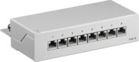 Goobay 93047 Asztali patch panel - 8 port