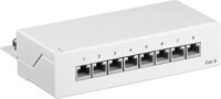 Goobay 62069 Asztali patch panel - 8 port