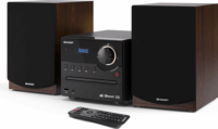 Sharp XL-B517BR Mikro HiFi rendszer - Fekete/Barna