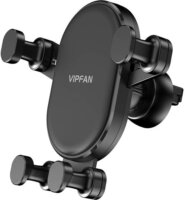 Vipfan H01 Gravity 6,8" Mobiltelefon autós tartó - Fekete