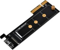 SilverStone ECM25 belső M.2 portbővítő PCIe kártya