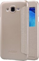 Nillkin Sparkle Samsung Galaxy J7 (2015) Flip Tok - Arany