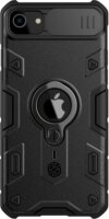 Nillkin CamShield Armor Apple iPhone SE 2022/SE 2020 Műanyag Tok - Fekete