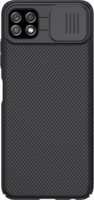 Nillkin CamShield Samsung Galaxy A22 5G Műanyag Tok - Fekete