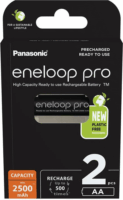 Panasonic Eneloop Pro BK3HCDE-2BE-N Tölthető NiMH AA Ceruzaelem (2db/csomag)