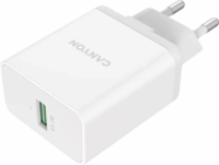 Canyon CNE-CHA24W USB-A Hálózati töltő - Fehér (24W)