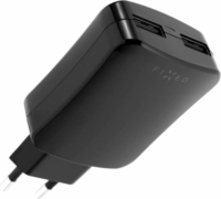 Fixed FIXC-2U 2x USB-A Hálózati töltő - Fekete (24W)