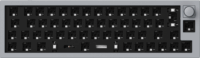 Keychron Q9-F2 Knob RGB Gaming Barebone Billentyűzet (Szürke) - ISO / ANSI