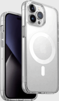 UniQ Apple iPhone 14 Pro Max Hybrid Magsafe Szilikon Tok - Átlátszó