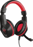 Trust GXT 404R RANA 2.0 Vezetékes Gaming Headset - Fekete/Piros