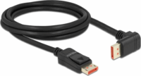 Delock 87051 90 fokos Displayport 1.4 - Displayport Kábel 2m - Fekete