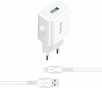S-Link AND-EC14B USB-A Hálózati töltő - Fehér (5W)