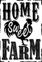 PF Home Sweet Farm 20x30 cm retro dekor fémtábla