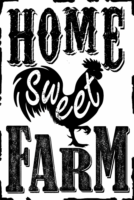 PF Home Sweet Farm 20x30 cm retro fémtábla Dekoráció
