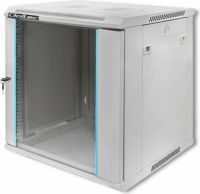Qoltec 54486 19" Rack szekrény 9U 600x600mm - Szürke