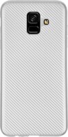 Gigapack Samsung Galaxy A6 (2018) Szilikon Tok - Ezüst