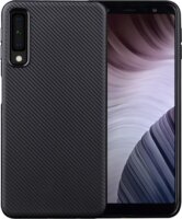Gigapack Samsung Galaxy A7 (2018) Szilikon Tok - Fekete