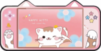 Wpower Macskafüles egérpad - Happy Kitti Pink