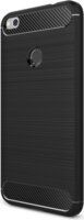 Gigapack Huawei P9 Lite (2017) Szálcsiszolt Szilikon Tok - Fekete