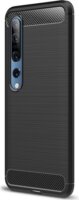 Gigapack Xiaomi Mi 10 5G/10 Pro 5G Szálcsiszolt Szilikon Tok - Fekete