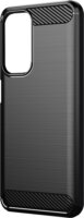 Gigapack Xiaomi Mi 10T 5G/10T Pro 5G Szálcsiszolt Szilikon Tok - Fekete