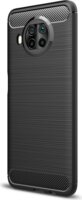 Gigapack Xiaomi Mi 10T Lite 5G Szálcsiszolt Szilikon Tok - Fekete