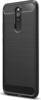 Gigapack Xiaomi Redmi 8A Szálcsiszolt Szilikon Tok - Fekete