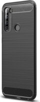 Gigapack Xiaomi Redmi Note 8T Szálcsiszolt Szilikon Tok - Fekete