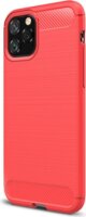 Gigapack Apple iPhone 11 Pro Szálcsiszolt Szilikon Tok - Piros