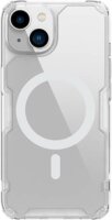 Nillkin Nature TPU Pro Apple Iphone 14 Plus MagSafe tok - Átlátszó/Fehér