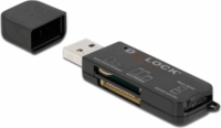 Delock 91757 USB 3.2 Külső kártyaolvasó