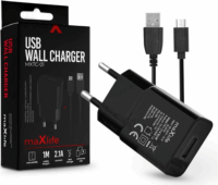 Maxlife USB-A Hálózati töltő - Fekete (10W)