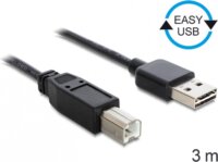 Delock EASY-USB 2.0 -A apa > USB 2.0-B apa kábel, 3 m