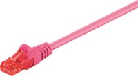 Goobay U/UTP CAT6 Patch kábel 20m - Magenta