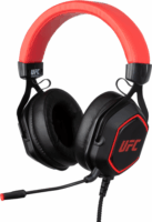 Konix UFC 7.1 USB Gamer Headset - Fekete/Piros