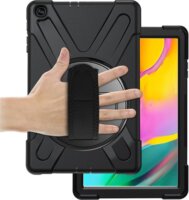 Gigapack Defender Samsung Galaxy Tab A WIFI/LTE (2019) Tablet Tok + kézpánt - Fekete