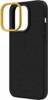 Uniq Lino Apple iPhone 14 Pro Szilikon Tok - Fekete