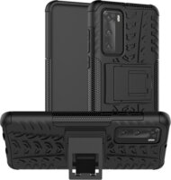 Gigapack Defender Huawei P40 Műanyag Tok - Fekete/Mintás