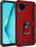 Gigapack Defender Huawei P40 Lite 4G/Nova 6 SE Műanyag Tok - Piros