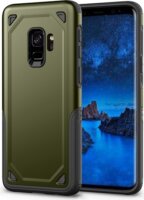 Gigapack Defender Samsung Galaxy S9 Műanyag Tok - Sötétzöld