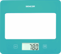 Sencor SKS 5037TQ Digitális konyhai mérleg - Kék