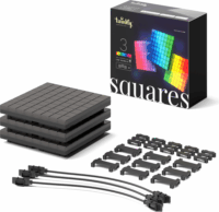 Twinkly Squares Extension Okos RGB LED Dekor Fénypanel Készlet (3db)