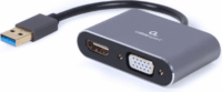 Cablexpert A-USB3-HDMIVGA-01 USB apa - HDMI/VGA anya Adapter