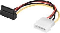 Goobay Molex - SATA kábel 0.13m (Molex apa - SATA apa)